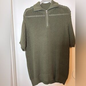 Forever 21 Olive Green Knit Sweater